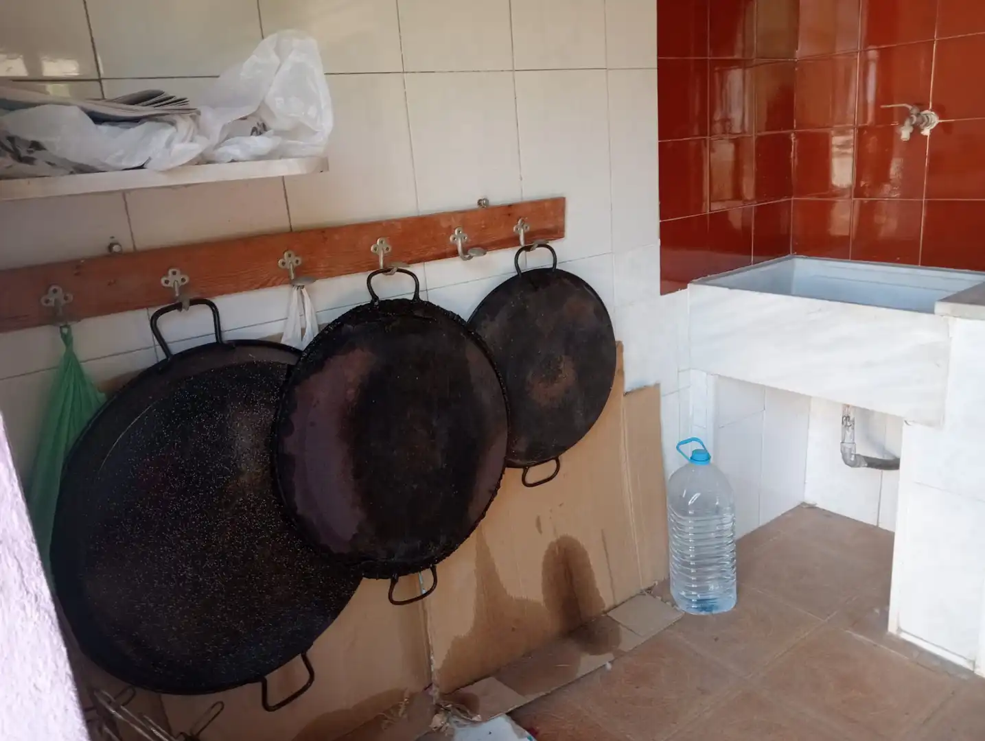 Cocina de Casa o chalet en venta en Albalat dels Tarongers con Jardín privado, Piscina y Amueblado