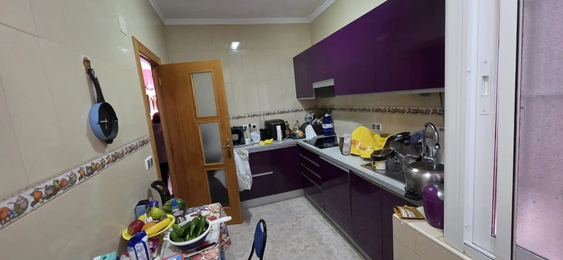 Kitchen of Flat for sale in Algeciras  with Balcony