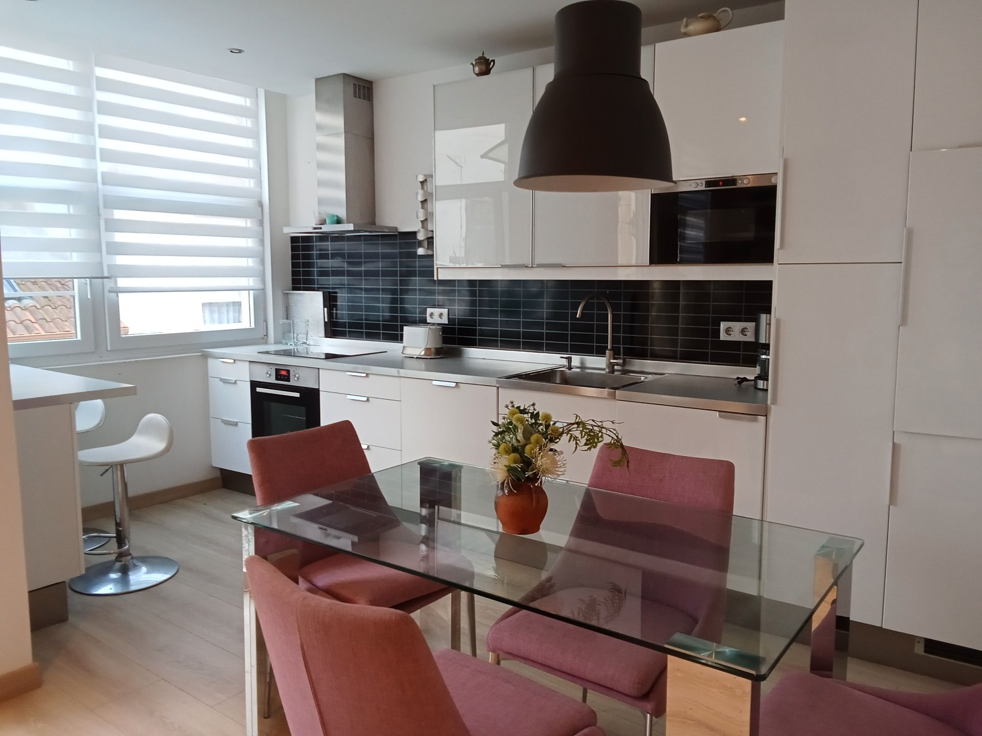 Cuina de Pis de lloguer en Ferrol amb Moblat