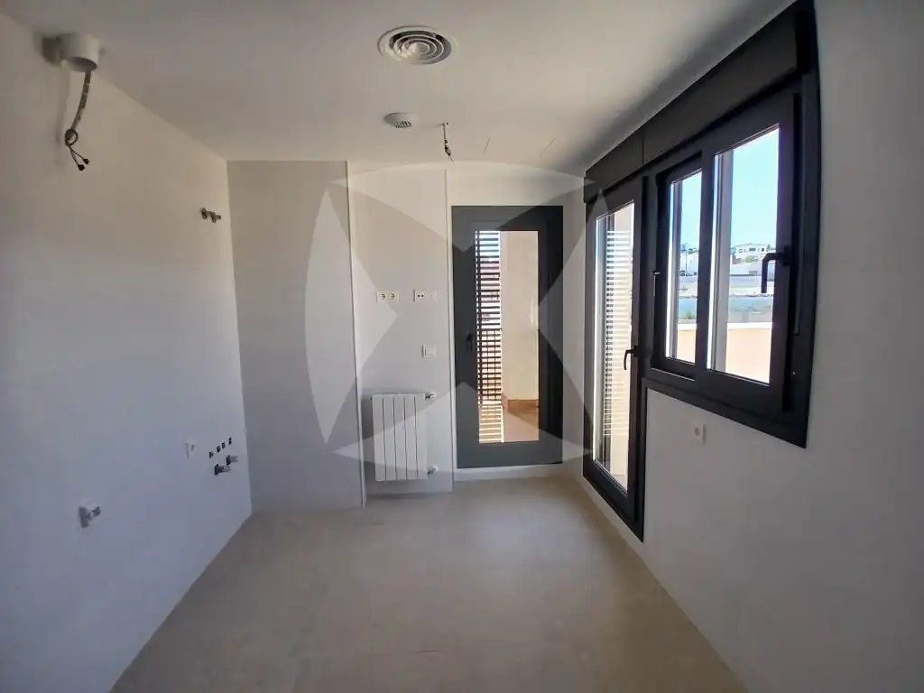 Terrasse von Wohnung zur Miete in Badajoz mit Klimaanlage, Privatgarten und Terrasse