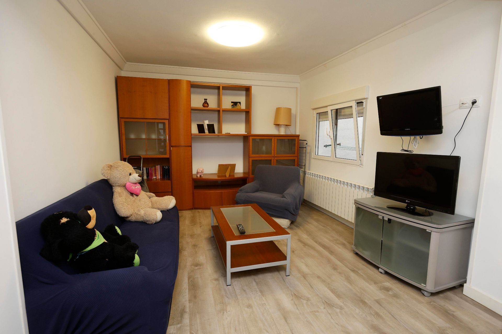 Sala d'estar de Pis en venda en  Zaragoza Capital amb Aire condicionat, Calefacció i Parquet