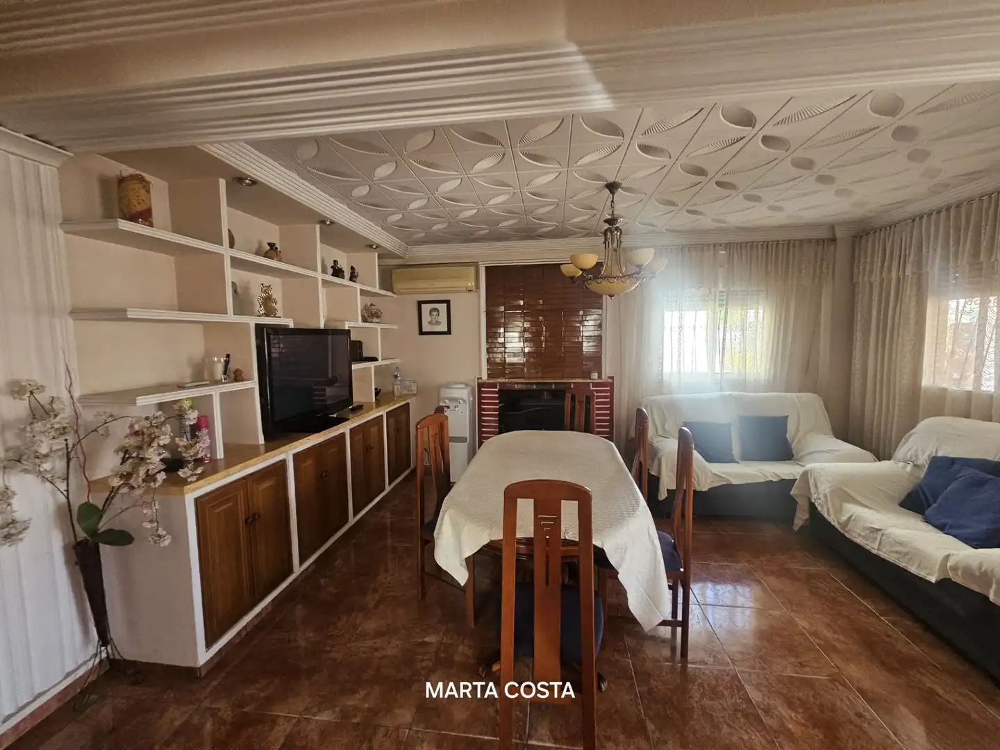Menjador de Casa o xalet en venda en Palma de Gandia amb Aire condicionat, Calefacció i Jardí privat