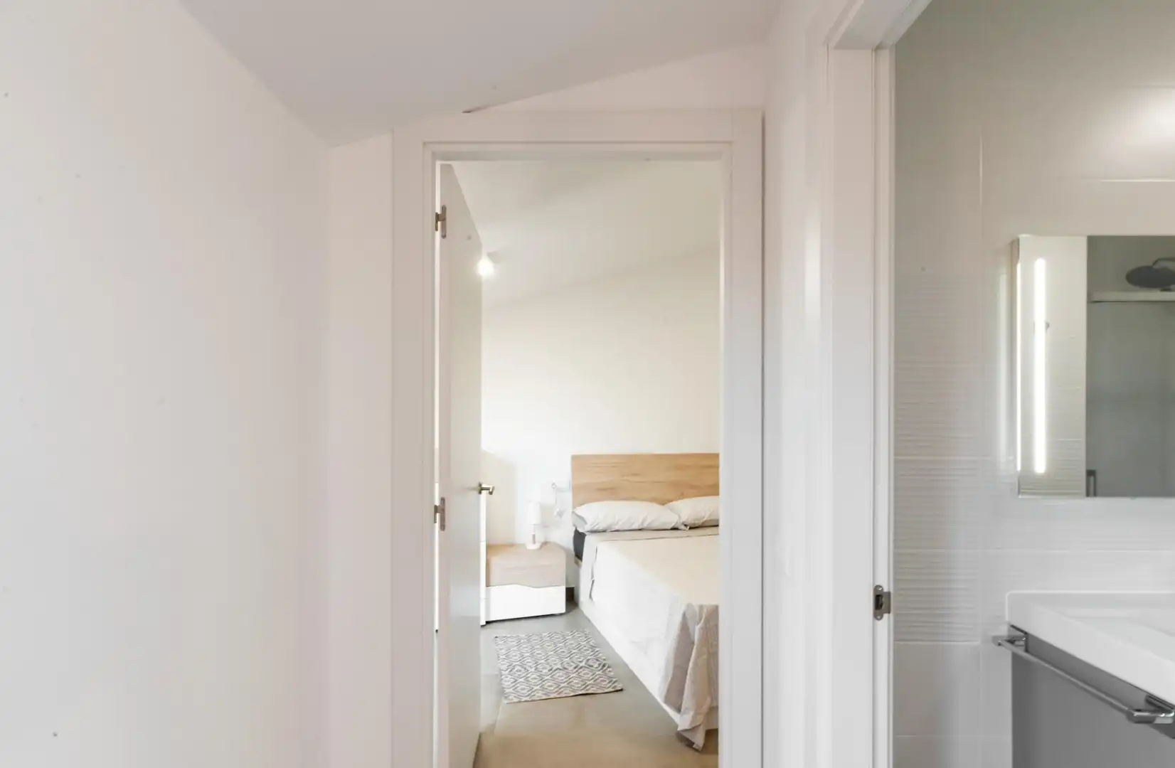 Bedroom of Flat for rent in Martorell  with Air Conditioner, Heating and Terrace