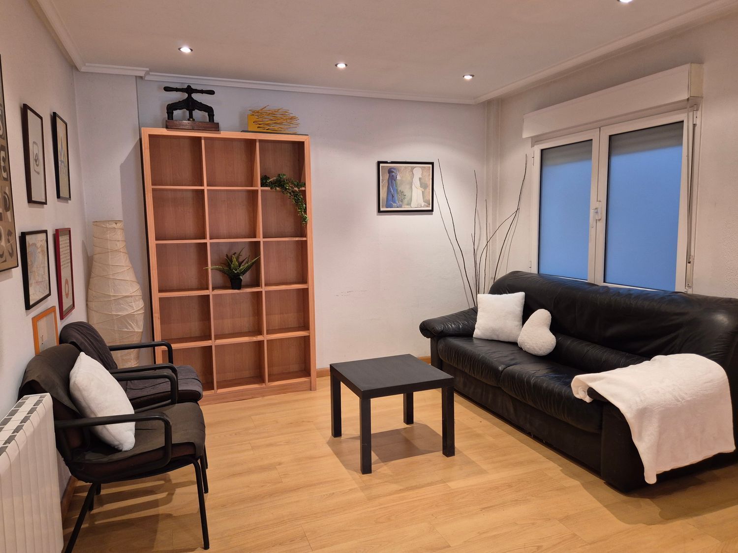 Sala de estar de Piso en venta en Gijón  con Calefacción, Terraza y Piscina