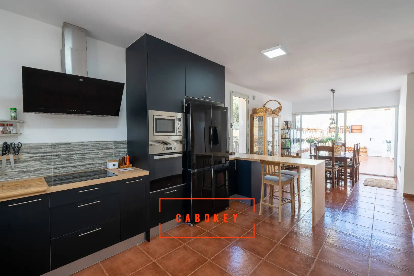Cocina de Casa o chalet en venta en Carboneras con Aire acondicionado, Calefacción y Jardín privado
