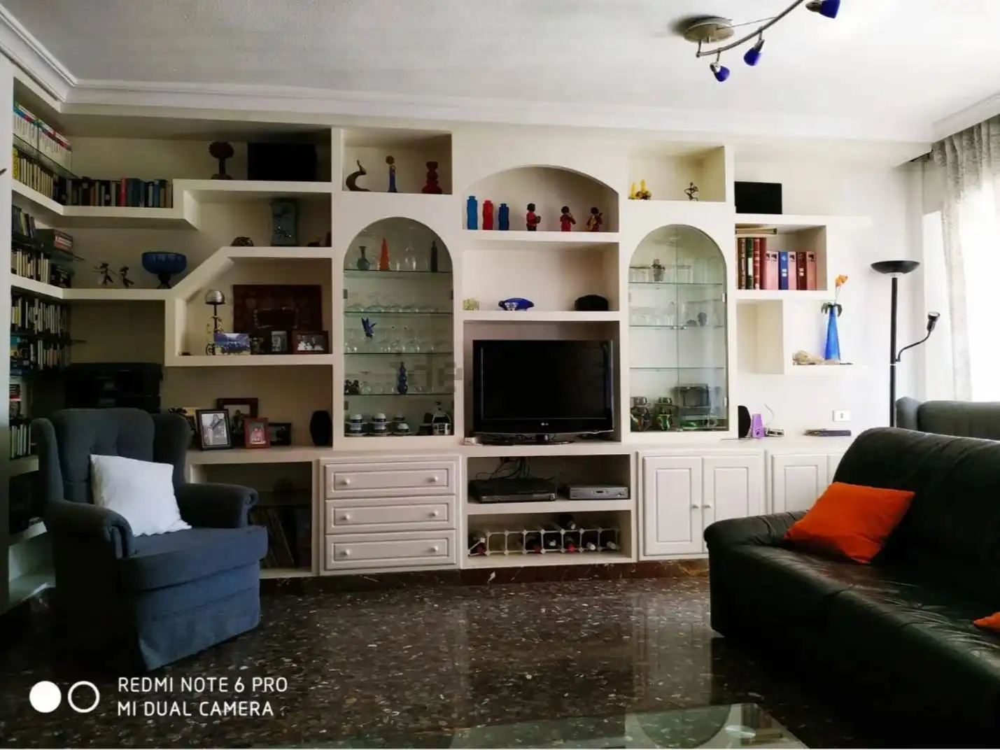 Wohnzimmer von Wohnung zur Miete in  Murcia Capital mit Klimaanlage, Terrasse und Balkon