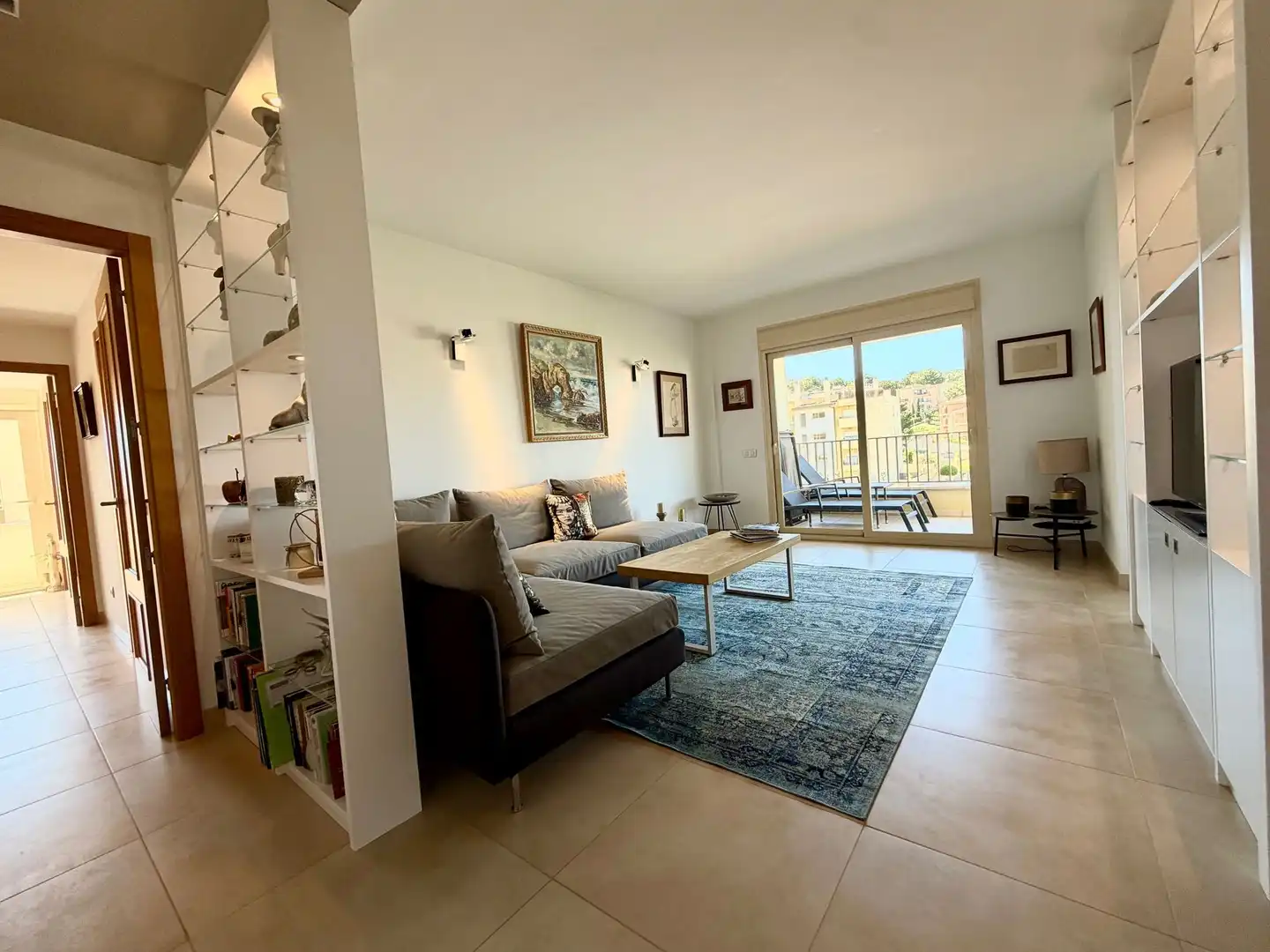 Sala de estar de Apartamento de alquiler en Calvià con Terraza