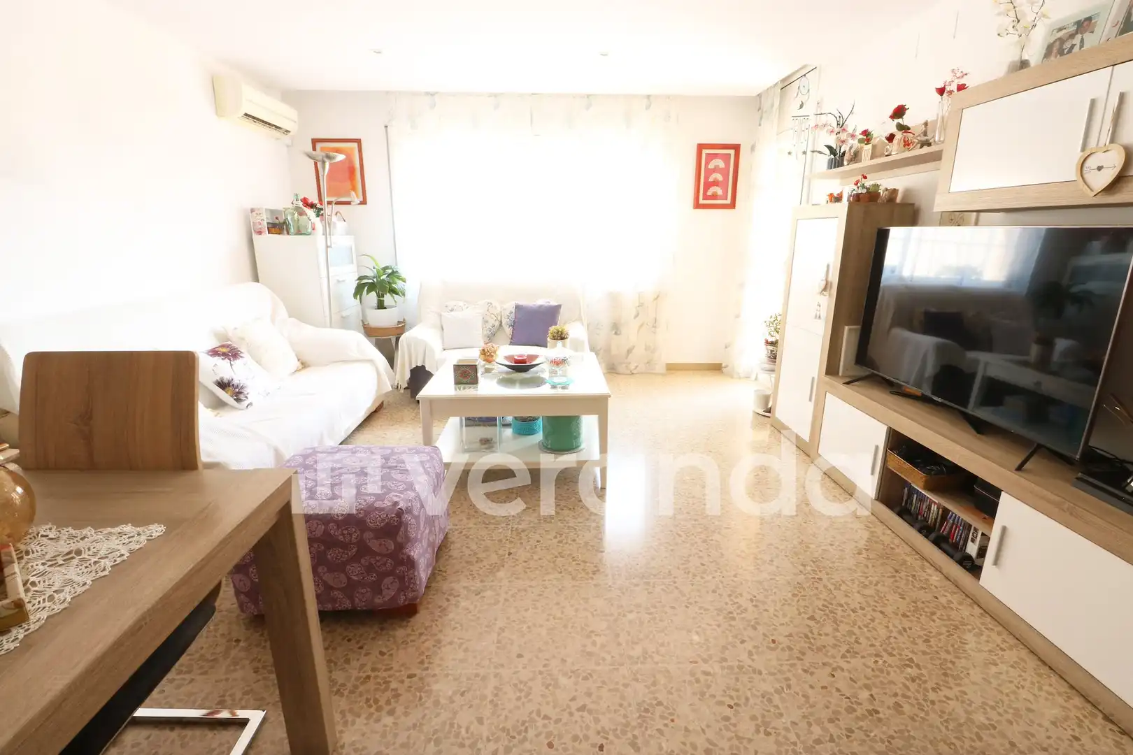 Sala d'estar de Pis en venda en Ripollet amb Aire condicionat, Calefacció i Terrassa