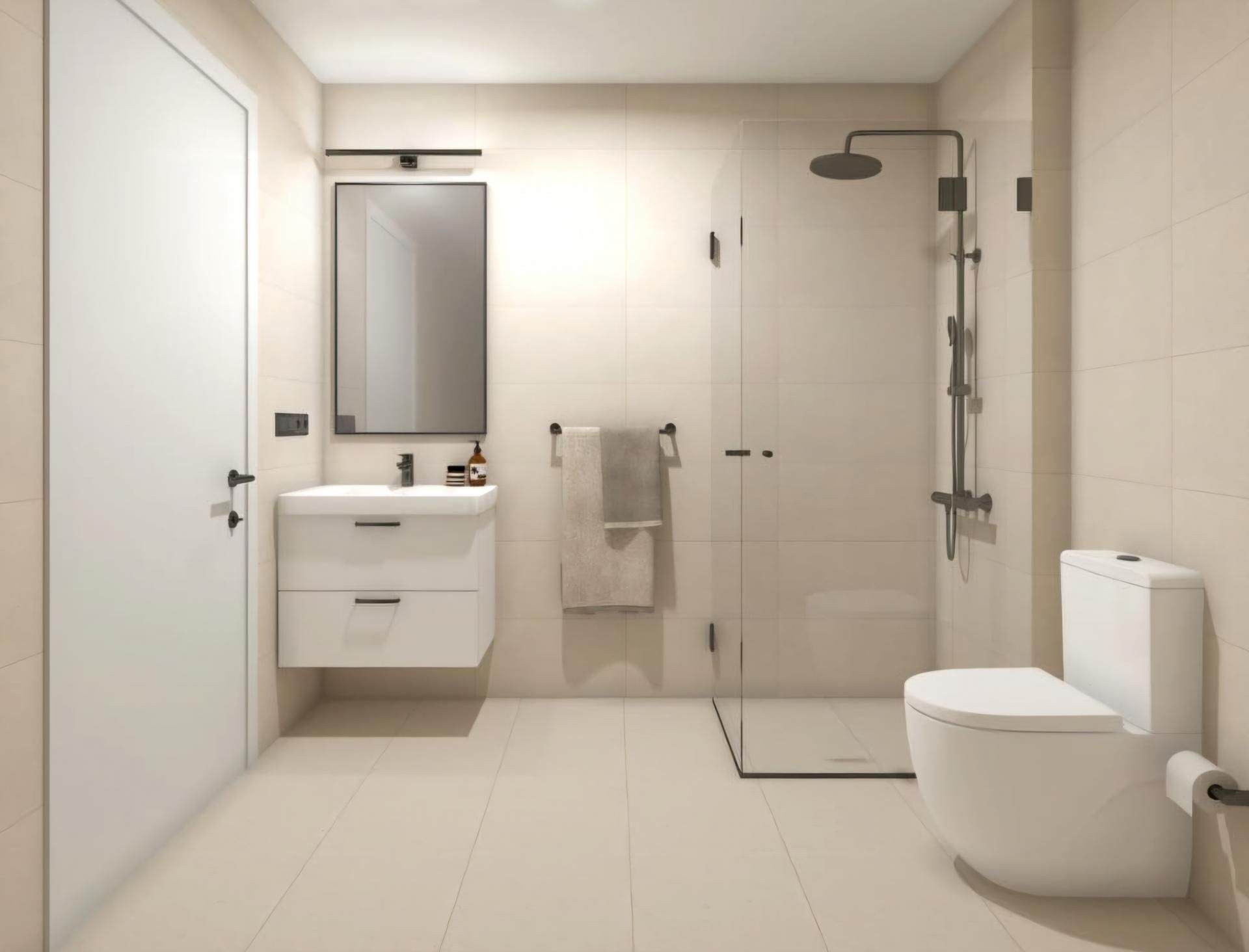 Bathroom of Attic for sale in Terrassa  with Heating, Terrace and Balcony