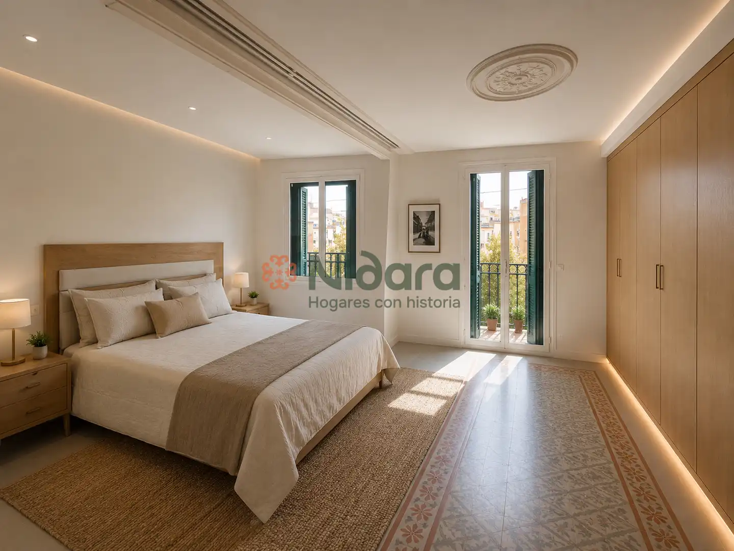 Bedroom of Attic for sale in Barcelona  with Air Conditioner, Heating and Furnished