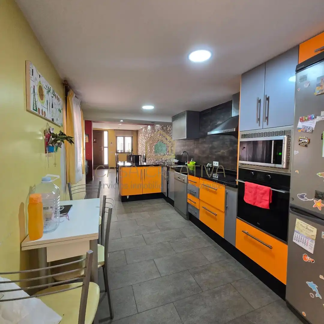 Cuina de Casa o xalet en venda en Mogente / Moixent amb Aire condicionat, Terrassa i Traster