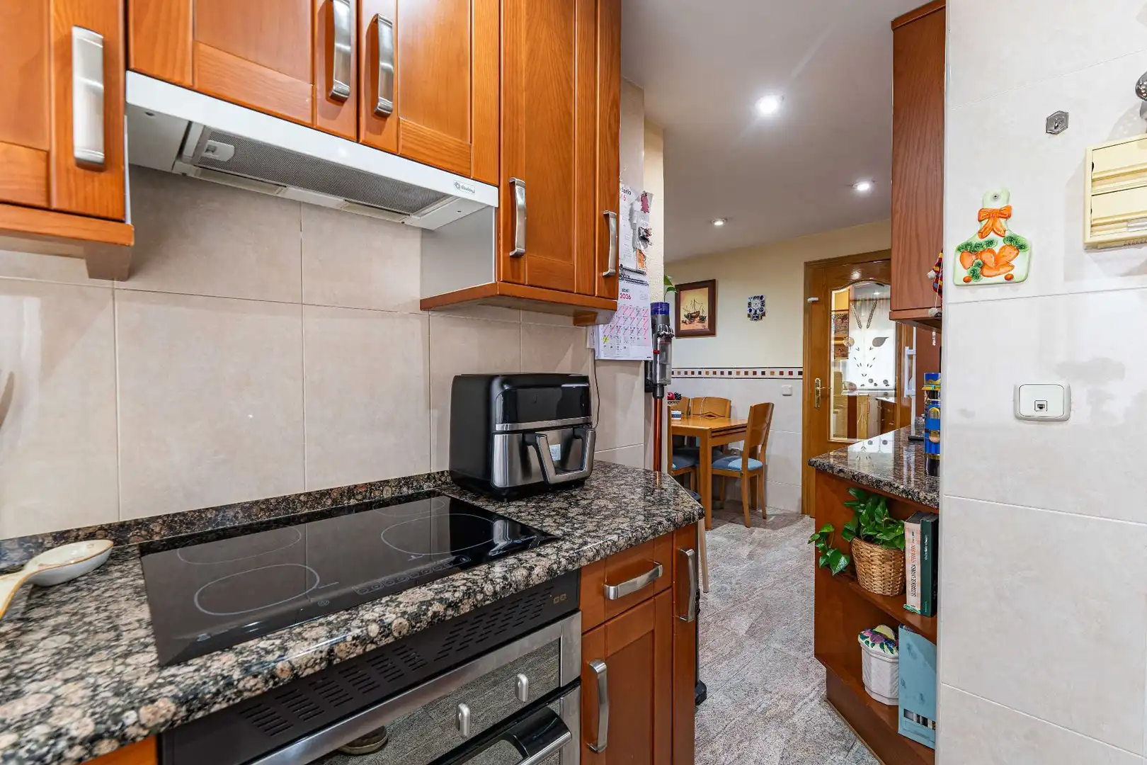 Küche von Wohnung zum Verkauf in Fuenlabrada mit Klimaanlage, Heizung und Terrasse