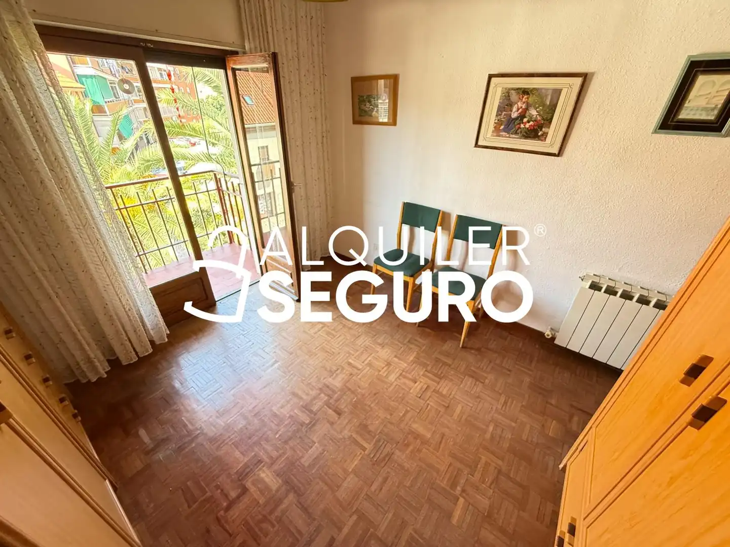 Habitación de Piso de alquiler en Madrid con Aire acondicionado, Calefacción y Terraza