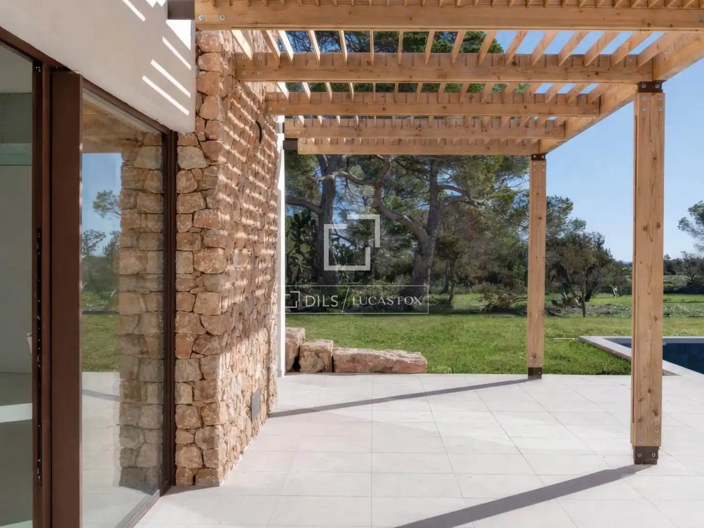 Terraza de Casa o chalet en venta en Formentera con Aire acondicionado, Calefacción y Jardín privado