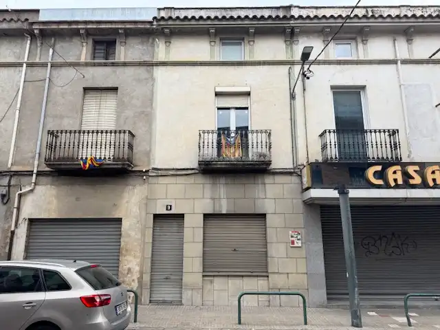 Vista exterior de Casa adosada en venda en Anglès amb Calefacció, Jardí privat i Terrassa