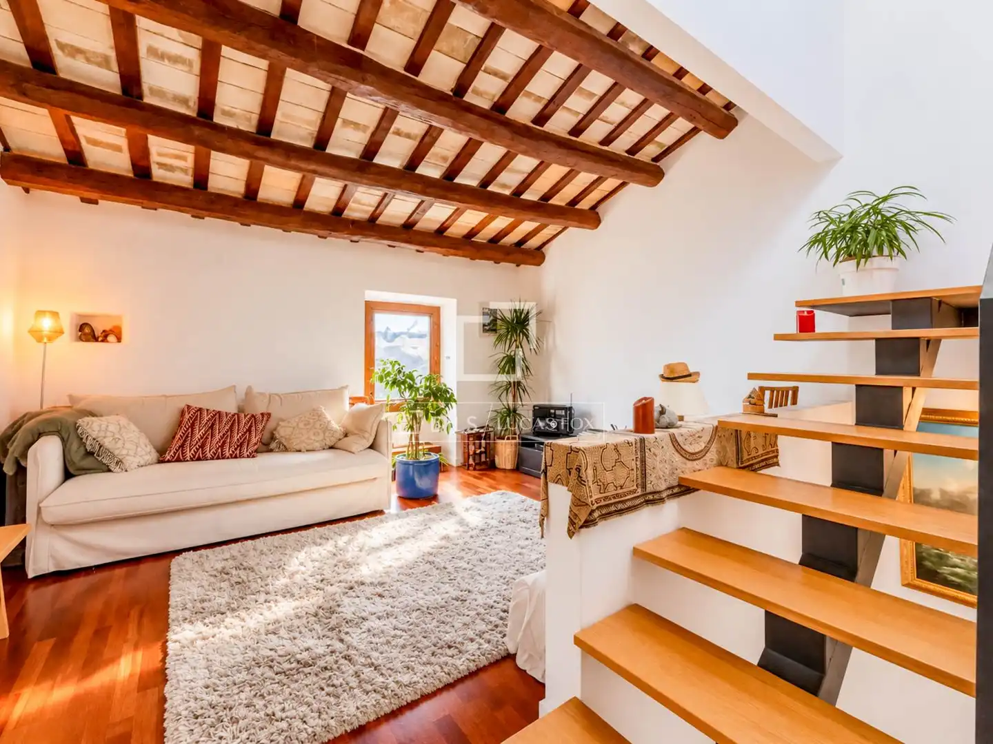 Sala de estar de Casa o chalet en venta en Centre