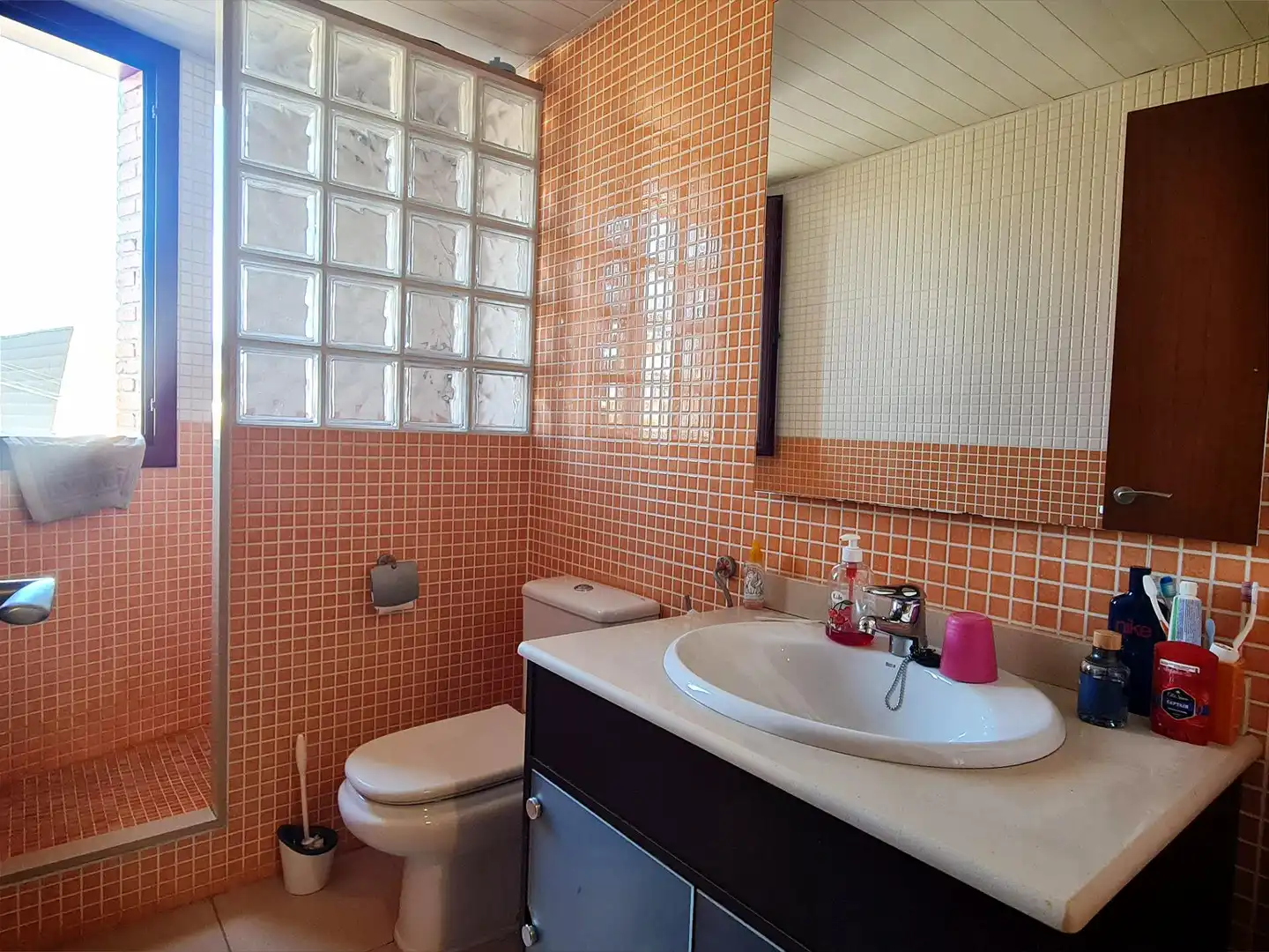 Baño de Casa adosada en venta en Lliçà de Vall con Aire acondicionado, Calefacción y Jardín privado