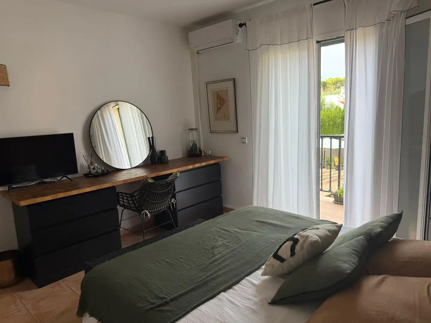 Bedroom of Houses for rent in Manacor  with Air Conditioner, Private garden and Terrace