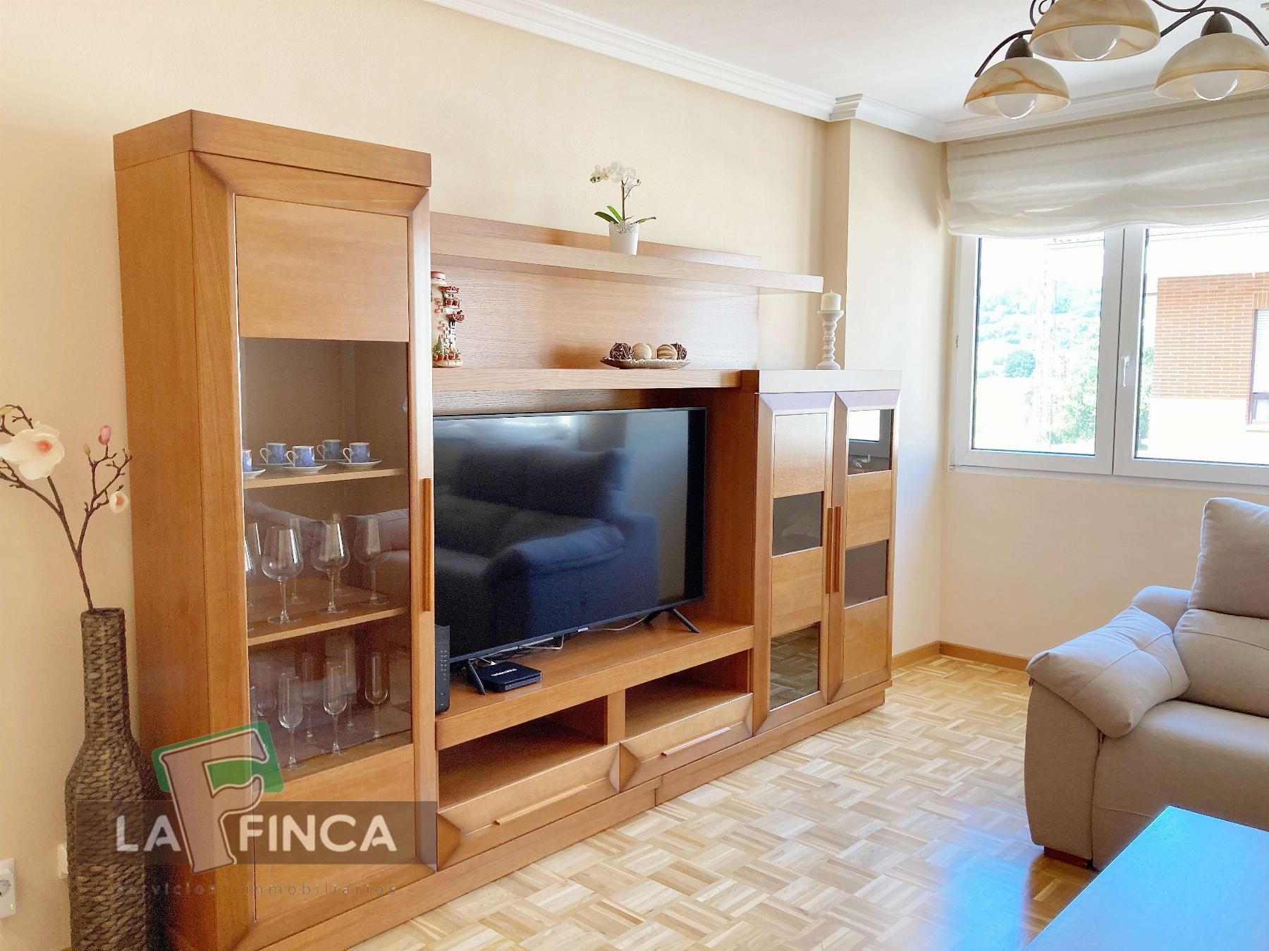 Living room of Duplex for sale in Llanera  with Parquet flooring, Terrace and Storage room