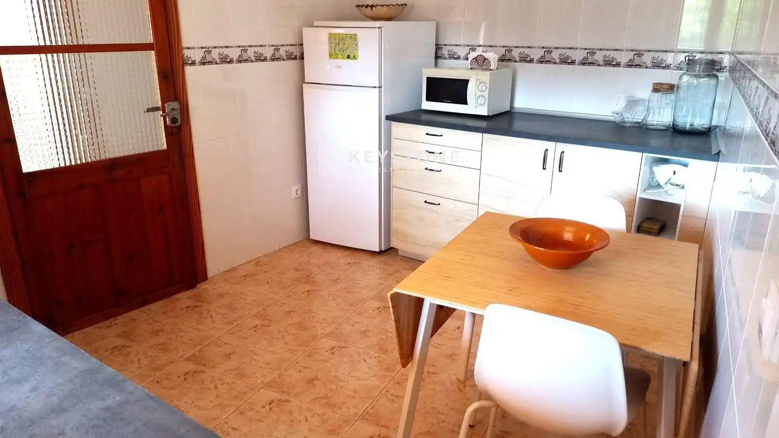 Cocina de Piso de alquiler en Puigpunyent con Aire acondicionado y Terraza
