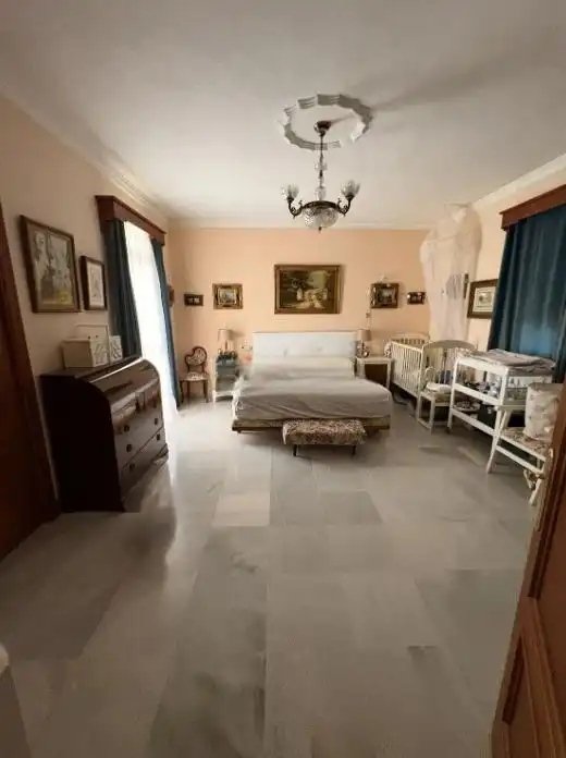 Dormitori de Finca rústica en venda en Chiclana de la Frontera amb Aire condicionat, Jardí privat i Terrassa