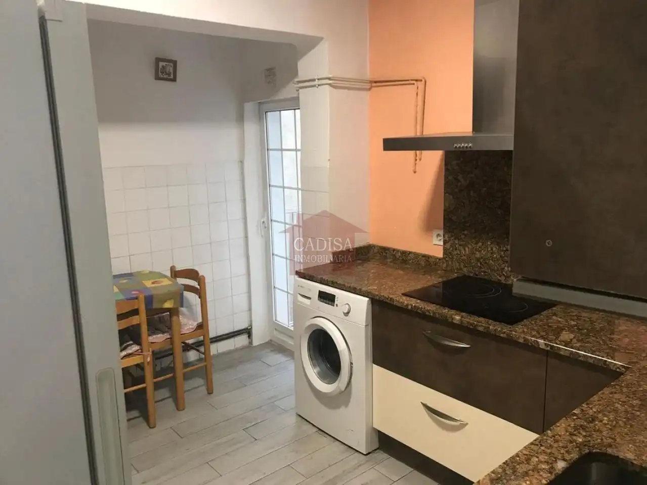 Kitchen of Flat for rent in Salamanca  with Heating, Terrace and Furnished