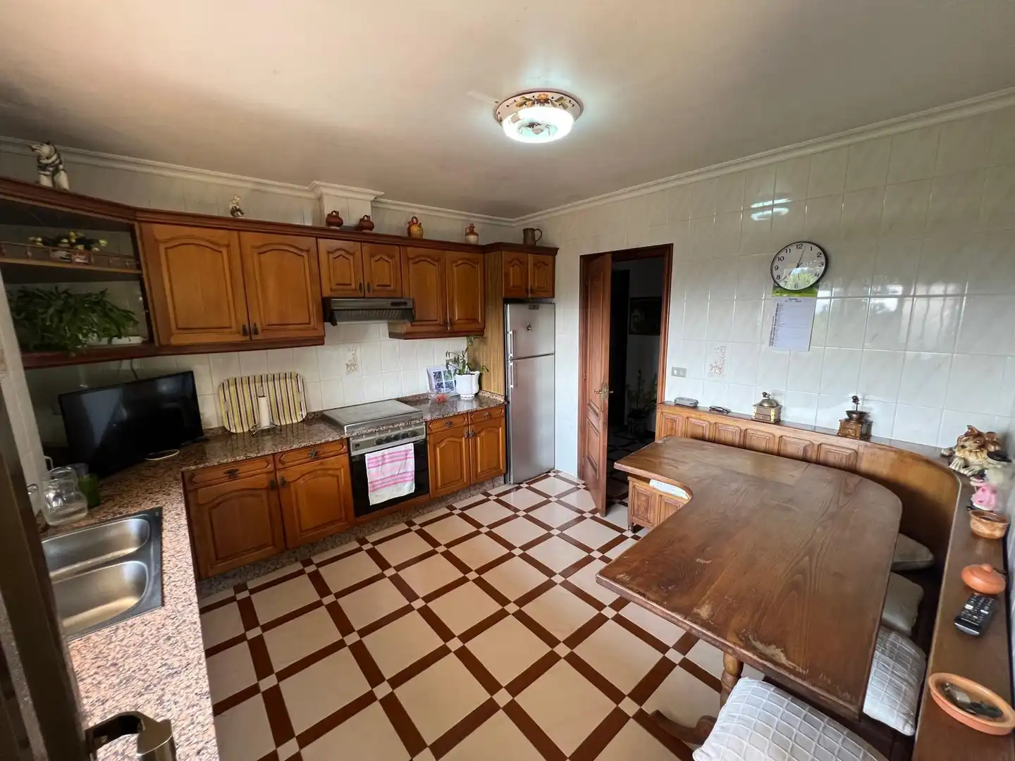 Cocina de Casa o chalet en venta en As Neves   con Calefacción, Jardín privado y Trastero