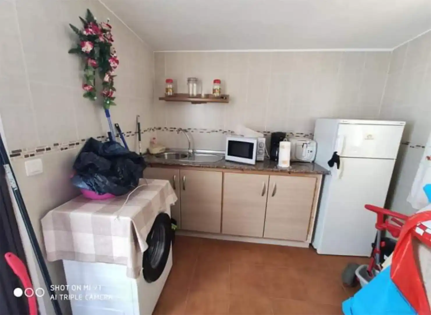 Cocina de Finca rústica de alquiler en Cómpeta, Málaga