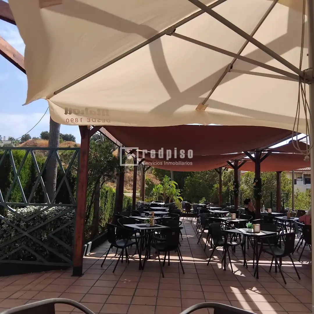Terrace of Flat for rent in Benalmádena  with Air Conditioner, Private garden and Terrace