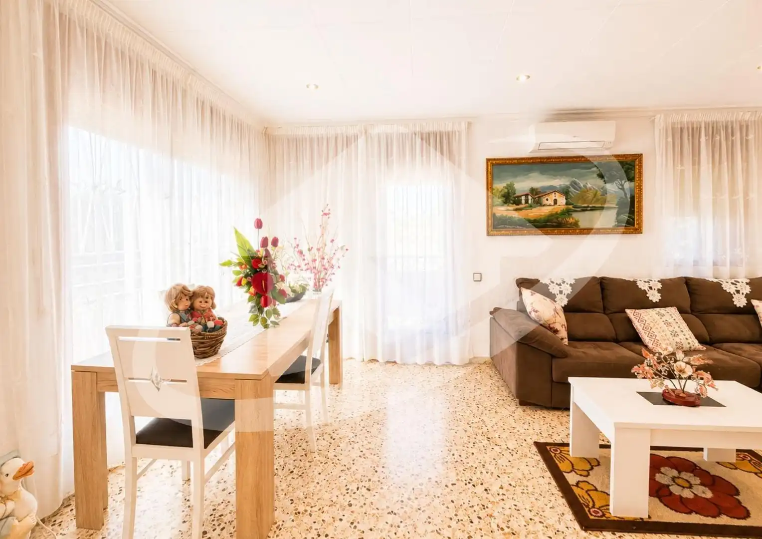 Sala de estar de Casa o chalet en venta en Sentmenat con Aire acondicionado, Calefacción y Jardín privado