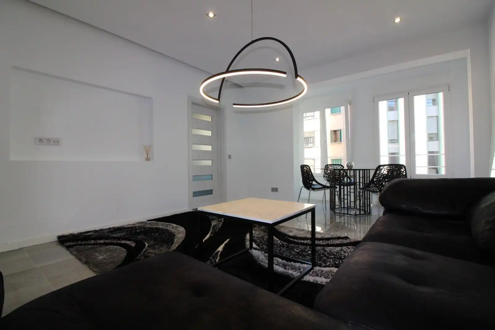 Sala de estar de Piso en venta en  Palma de Mallorca con Aire acondicionado, Amueblado y Horno