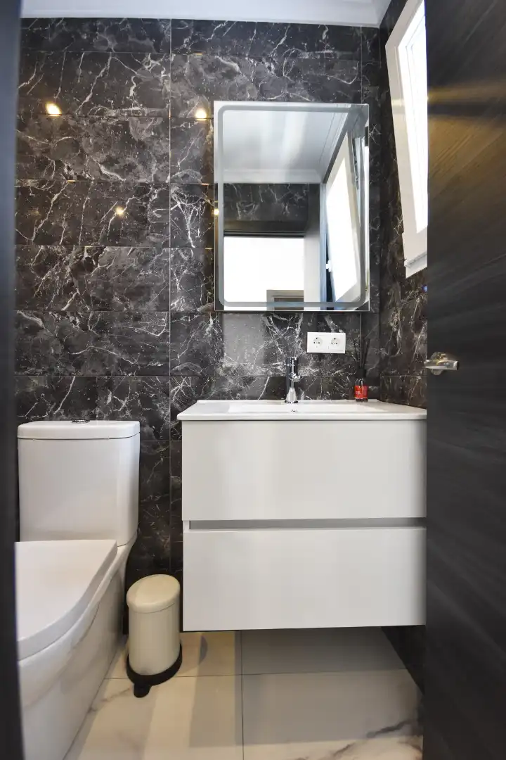 Baño de Casa o chalet en venta en Calpe / Calp con Aire acondicionado, Calefacción y Jardín privado