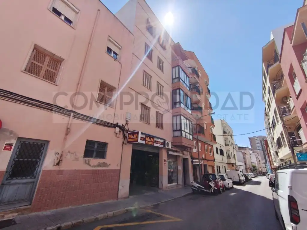 Vista exterior de Pis en venda en  Palma de Mallorca amb Terrassa