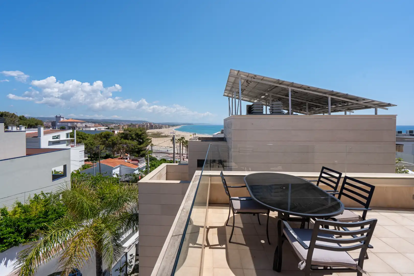 Terraza de Casa adosada en venta en Torredembarra con Aire acondicionado, Calefacción y Parquet