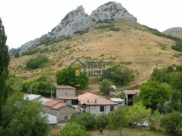 Vista exterior de Casa o chalet en venta en Boñar con Jardín privado