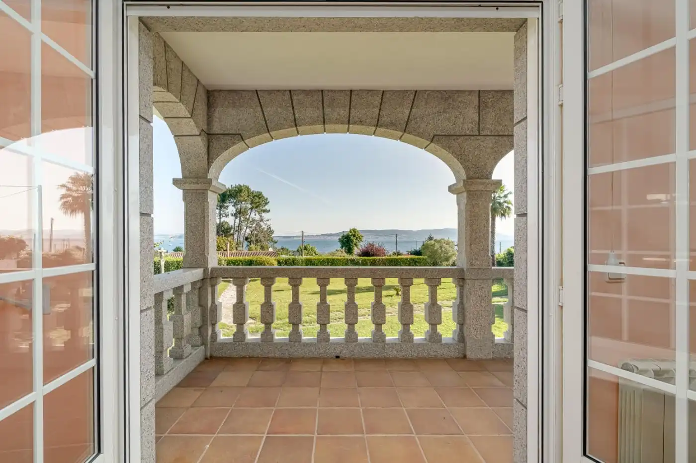 Terraza de Casa o chalet en venta en Bueu con Calefacción, Terraza y Amueblado