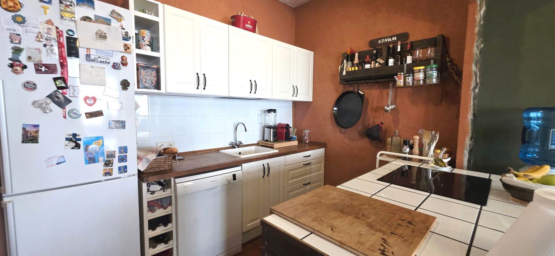 Cuina de Casa adosada en venda en Terrassa amb Aire condicionat, Calefacció i Parquet