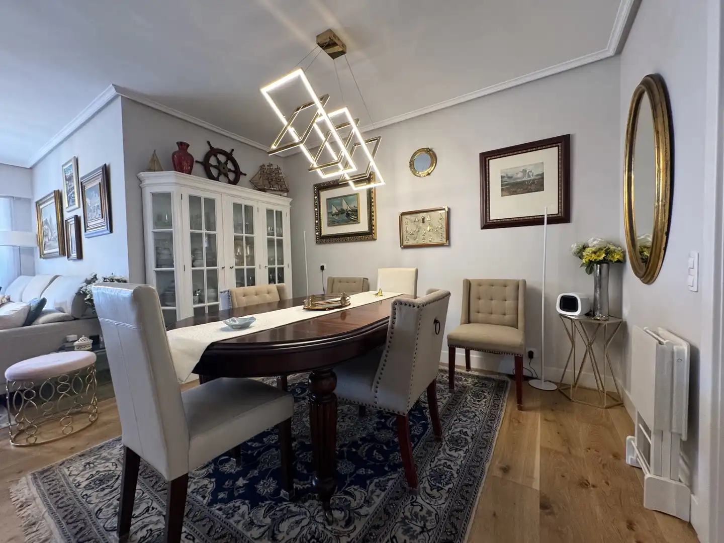 Comedor de Piso en venta en Getxo  con Calefacción, Terraza y Amueblado