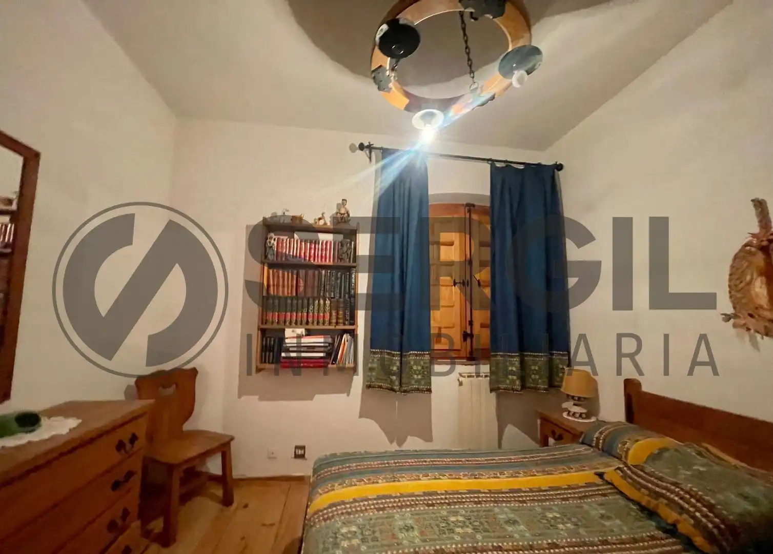 Bedroom of Houses for sale in Brieva  with Heating, Private garden and Storage room