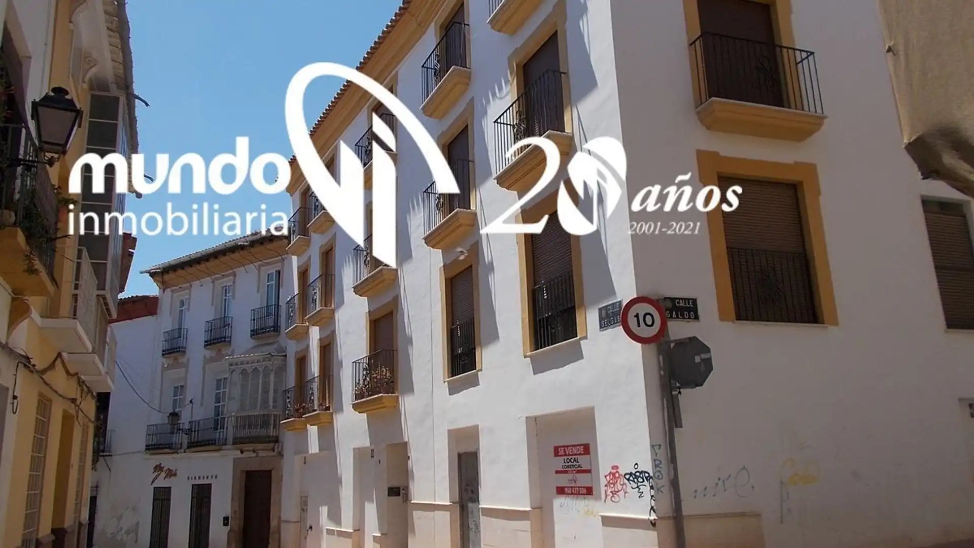 Vista exterior de Local en venta en Lorca