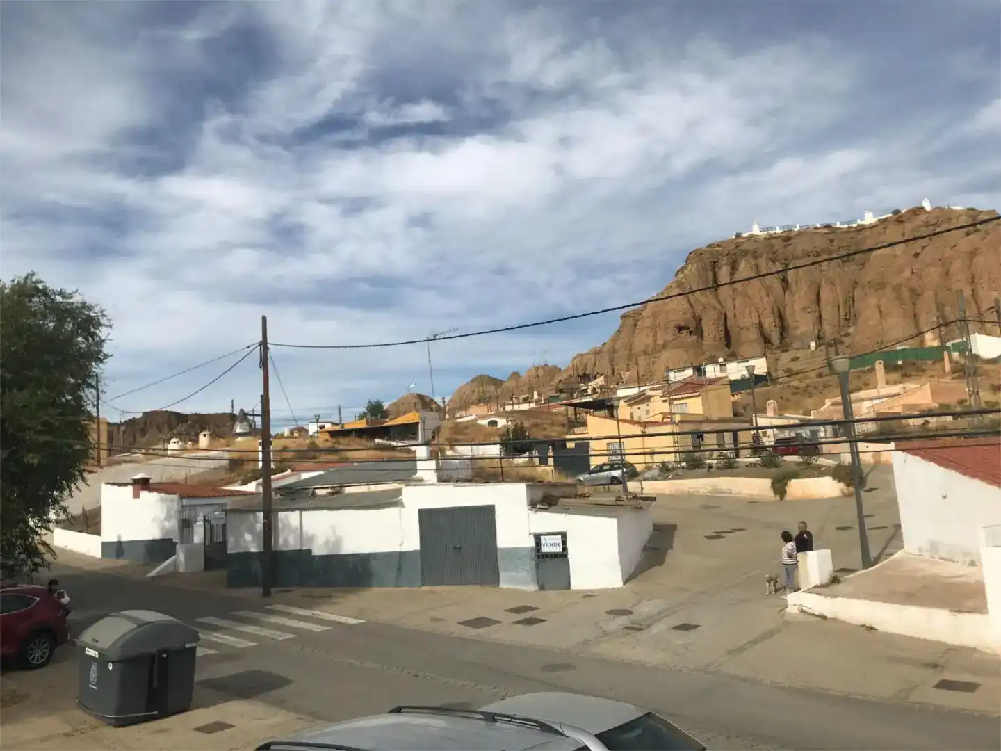 Vista exterior de Pis en venda en Guadix amb Aire condicionat, Jardí privat i Traster