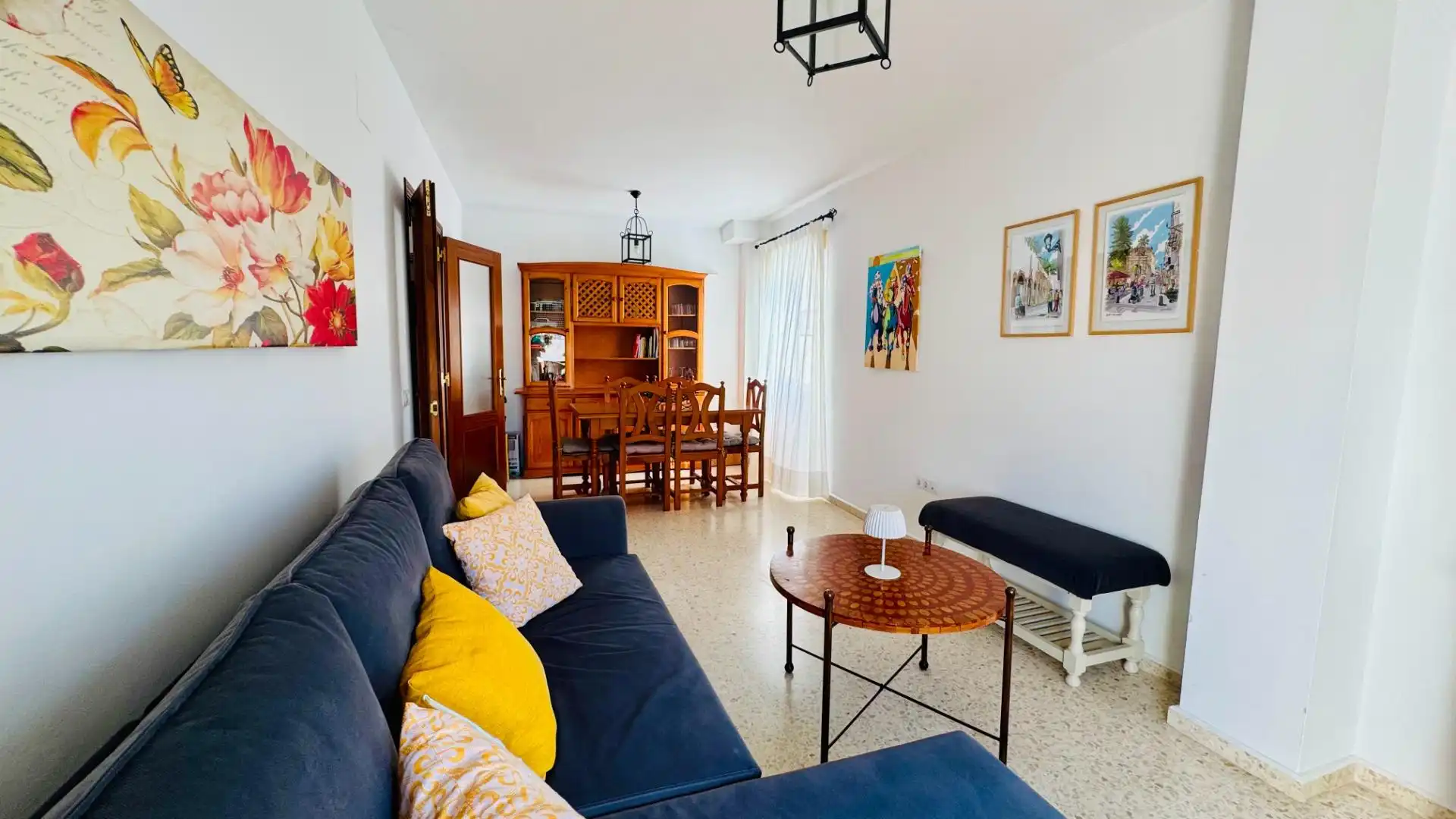 Sala d'estar de Àtic en venda en Sanlúcar de Barrameda amb Aire condicionat, Terrassa i Alarma