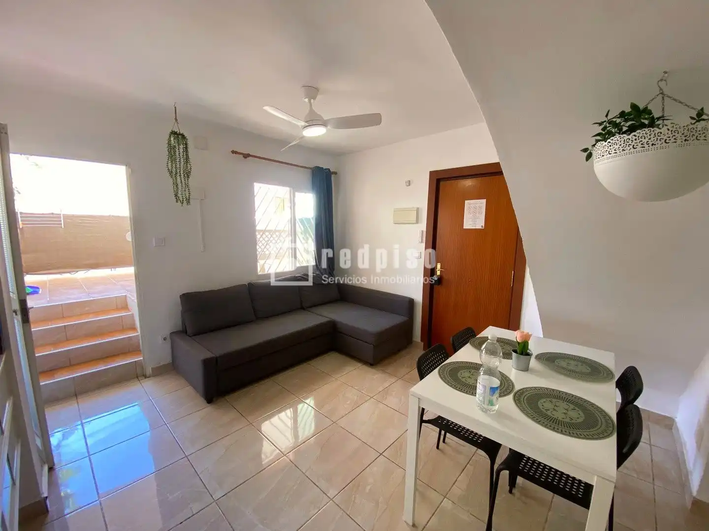 Wohnzimmer von Wohnungen zur Miete in Málaga mit Heizung, Terrasse und Möbliert