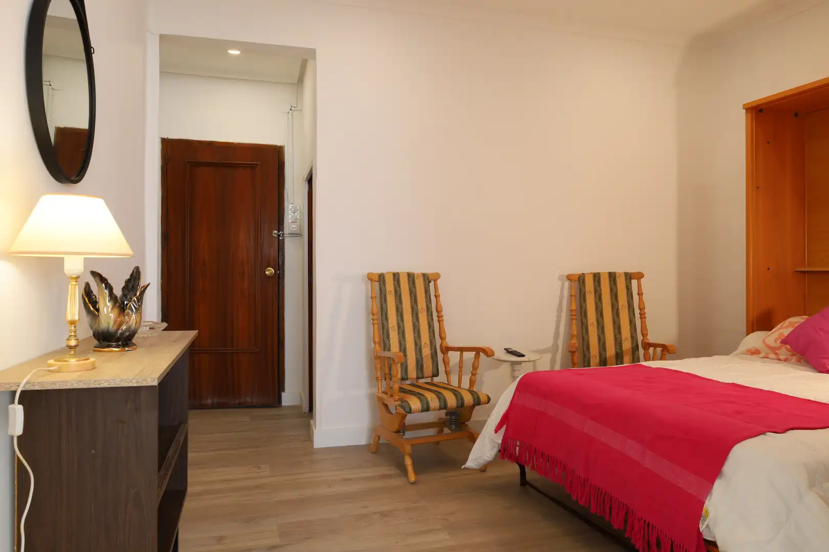 Schlafzimmer von Wohnung zur Miete in Jijona / Xixona mit Heizung, Möbliert und Ofen