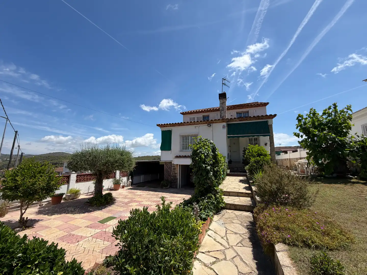 Garden of Houses for sale in Canyelles  with Air Conditioner, Heating and Private garden