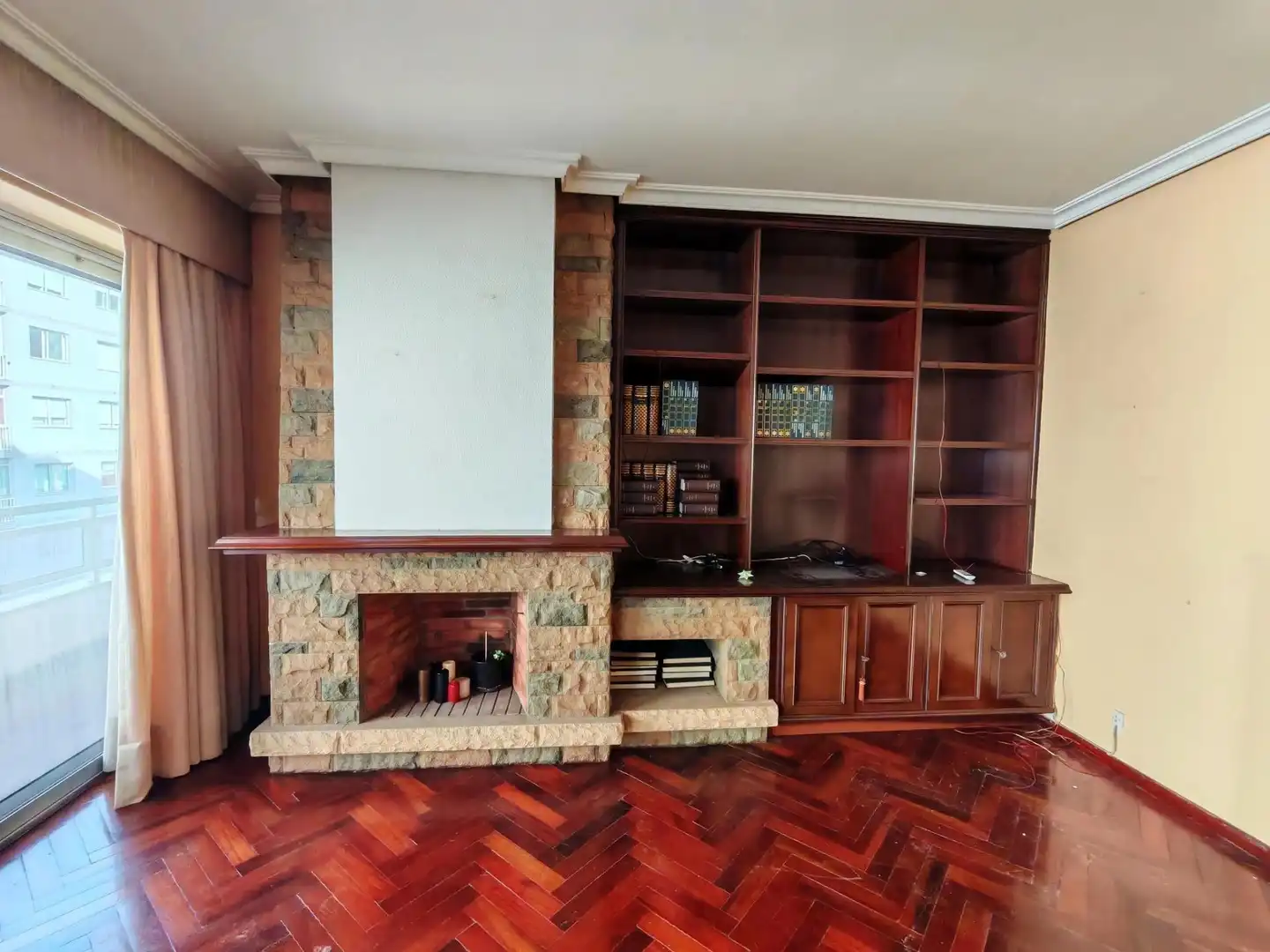 Sala de estar de Piso en venta en Vigo  con Calefacción y Terraza