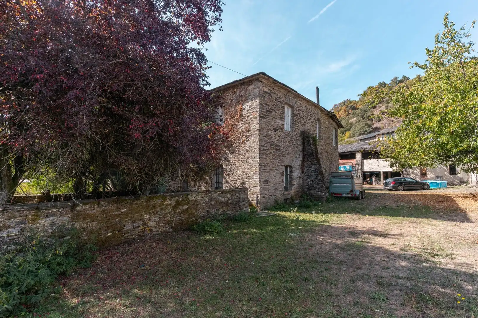 Vista exterior de Casa o chalet en venta en Palacios del Sil con Jardín privado