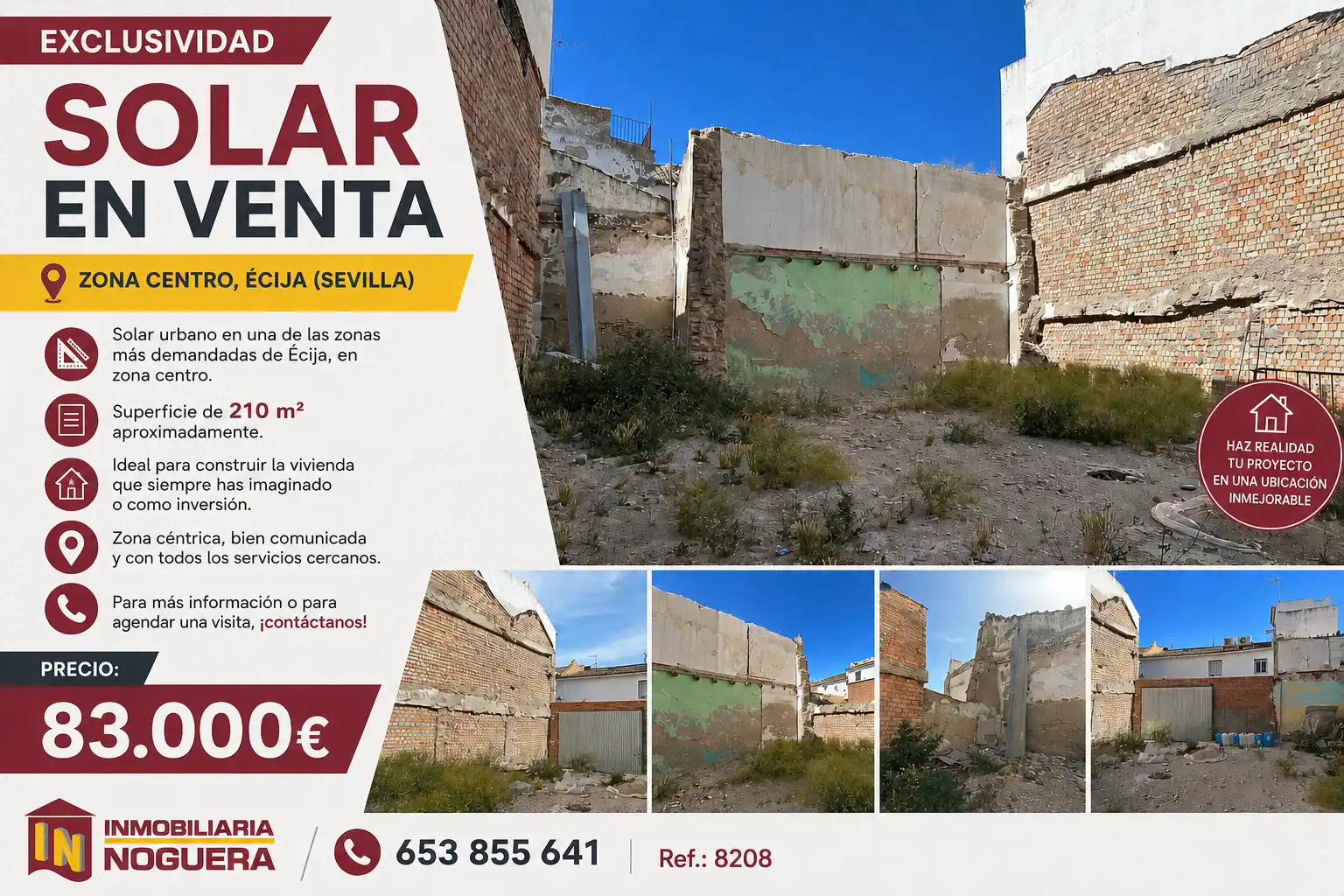 Terreny residencial en venda a Écija