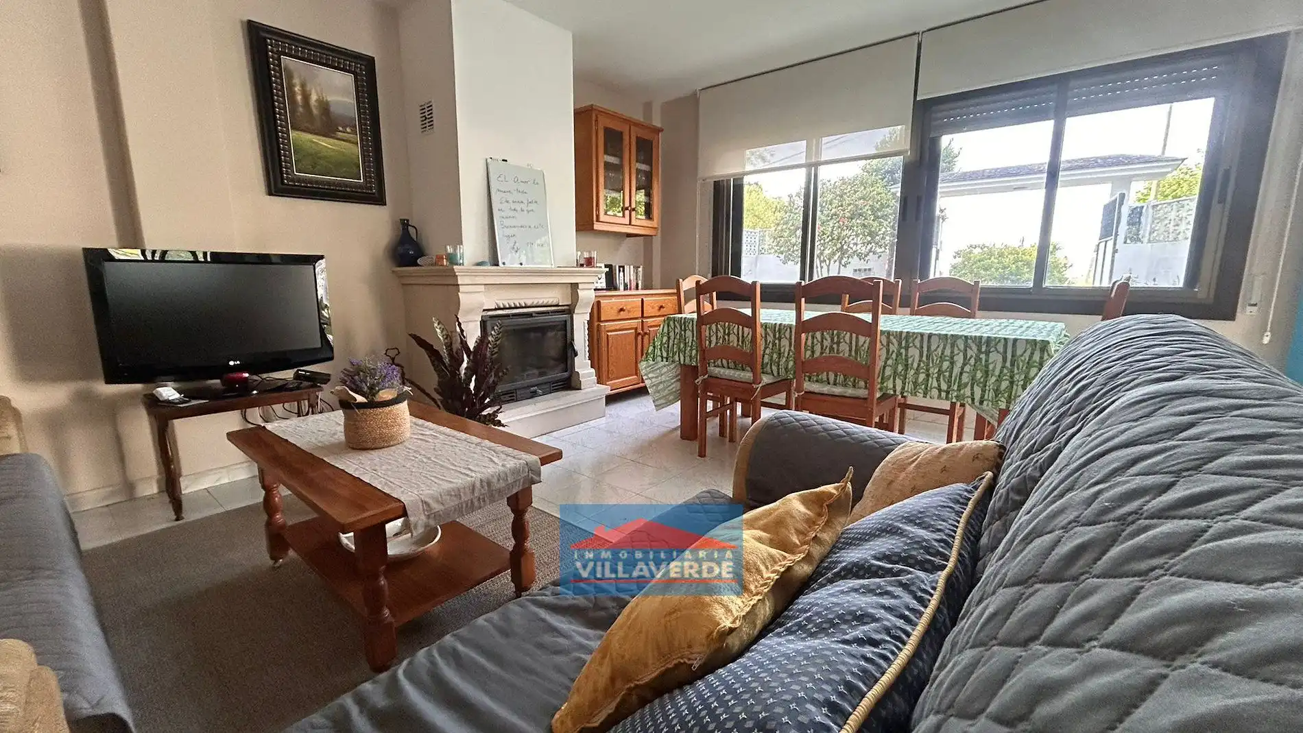 Wohnzimmer von Haus oder Chalet zur Miete in Cangas  mit Möbliert