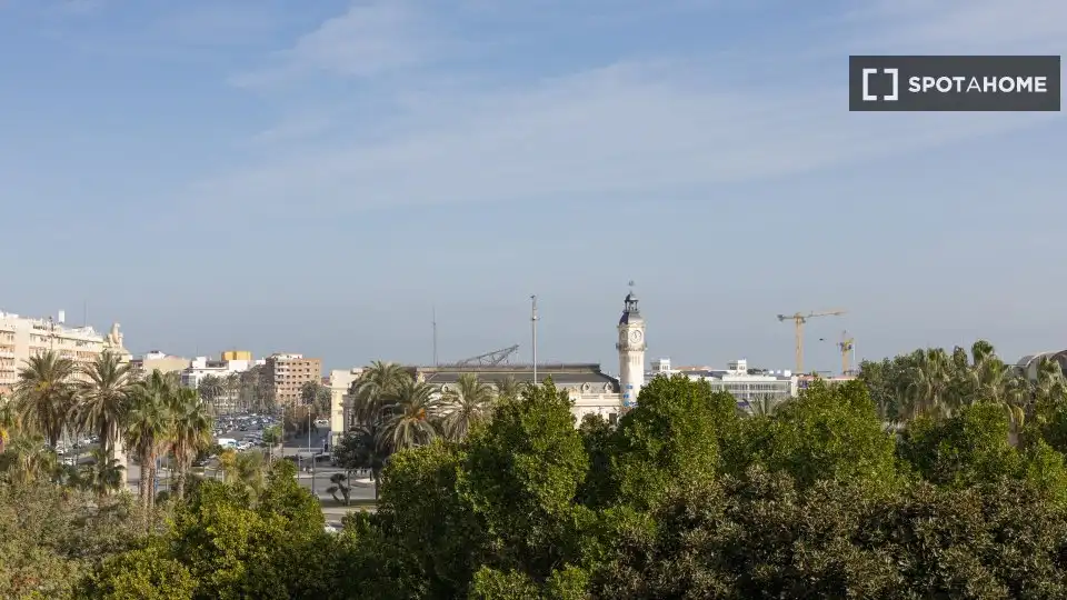 Vista exterior de Piso de alquiler en Valencia con Aire acondicionado, Calefacción y Amueblado